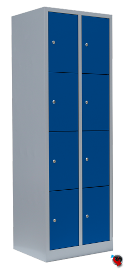 Stahl-Fächerschrank